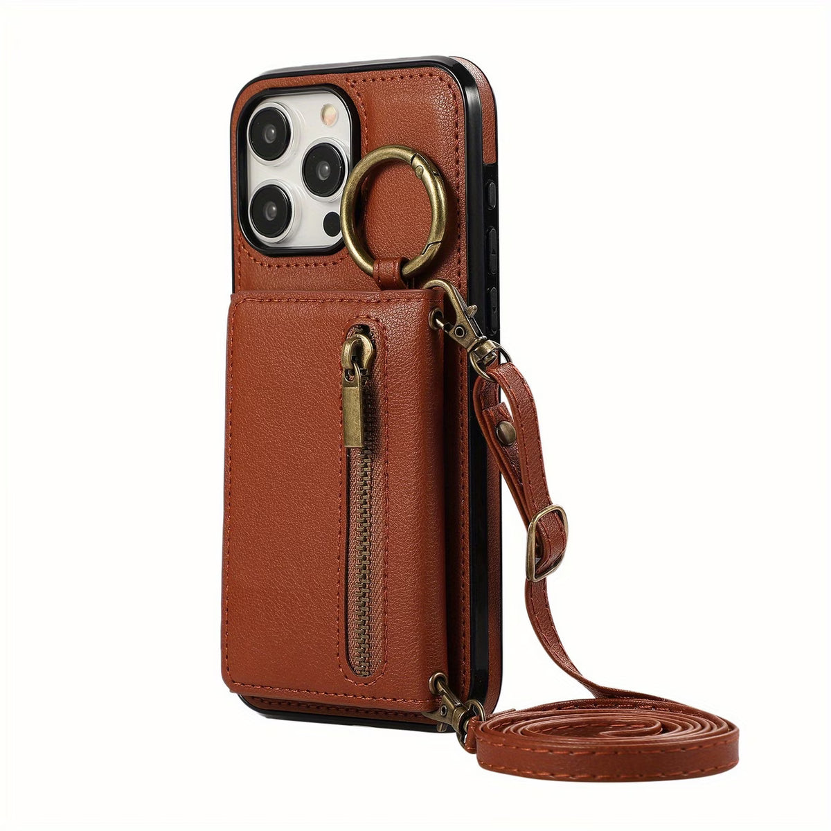 SERENITY Phone Case with Wallet and Ring Holder