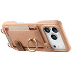 ALMA ETHEREAL Phone Case with Wallet and Ring Holder - Pink