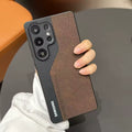 ATTIRE Leather Multicolor Case - Brown